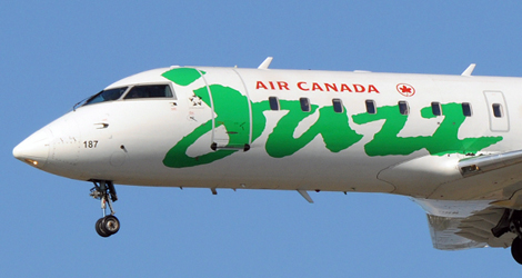 Air Canada Jazz – Bombardier CL600-2B19 (C-GJZF) flight QK8205