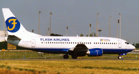 Flash Airlines – Boeing B737-300 (SU-ZCF) flight FSH604