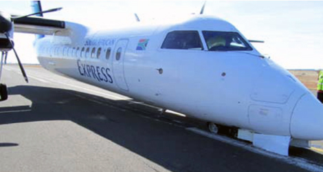South African Express Airways – De Havilland DASH 8-300 (ZS-NLY) flight SA1107